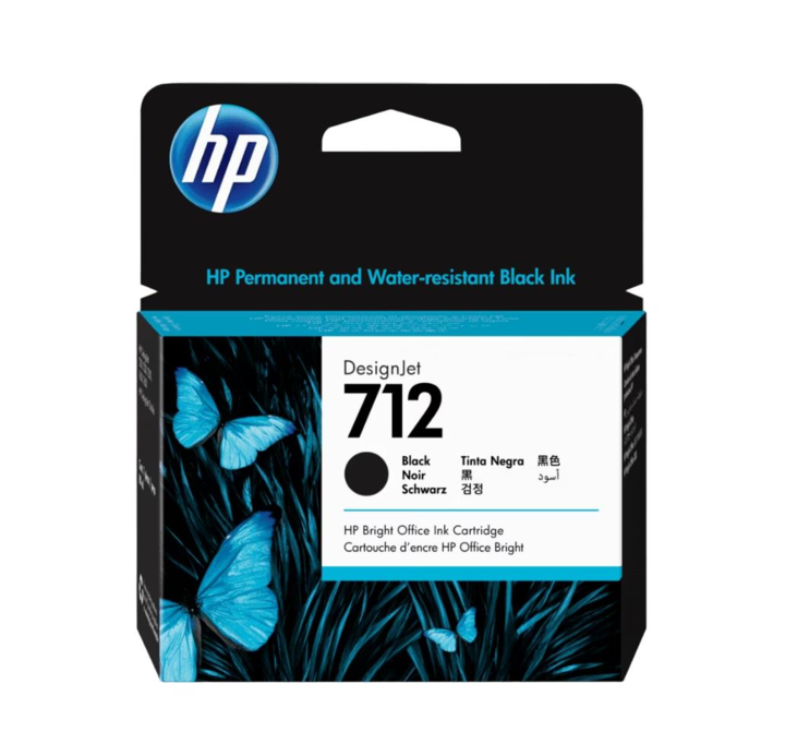 HP 712 80ML BLACK INK CARTRIDGE DESIGNJET (3ED71A) - Vista principal