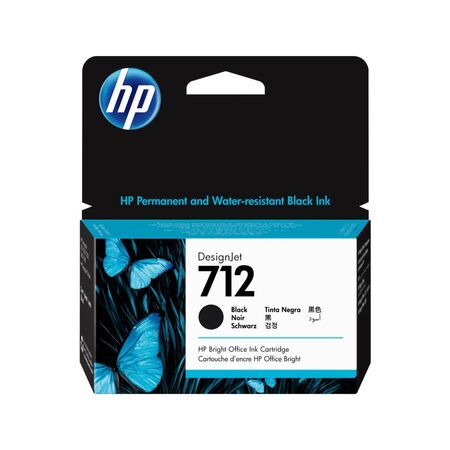 Cartucho HP 712 38 ml Black Ink Cartridge