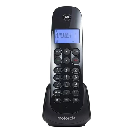 Teléfono Motorola Inalámbrico M700ca Inalámbrico - Color Neg - Negro