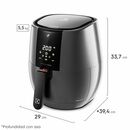 Freidora de aire Electrolux  EAF20 3.2L 1500W Digital - Miniatura 6
