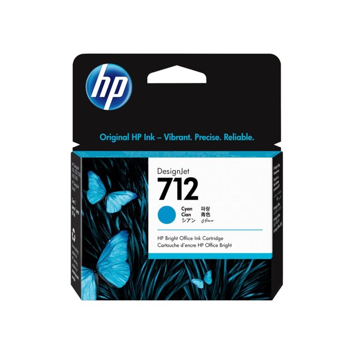 Cartucho HP 712 29 ml Cyan Ink Cartridge - Vista principal