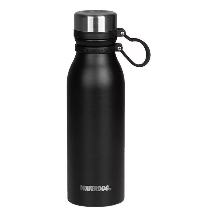 Botella Termica Waterdog Negra BUHO600BK - Vista principal