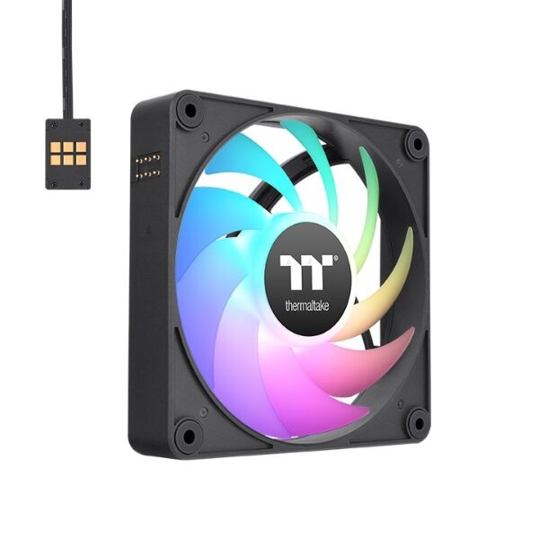 FAN Cooler TT CT120 EX ARGB (3 Fan Pack) Black - Vista principal