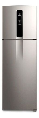 Heladera Inverter Electrolux 408l Top Freezer No Frost Plata - Vista principal