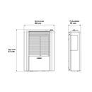 CALEFACTOR COPPENS PELTRE ACERO 4000 kcla/h - TB, MG, C/SALIDA DER. - Miniatura 3