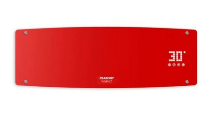 SPLIT CALOVENTOR PEABODY PE-CV20R - ROJO, 2000W, C/CONTROL REMOTO, SISTEMA PARA MONTAR EN LA PARED - Vista principal