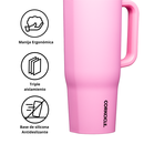 Vaso Corkcicle Cruiser 1182Ml - Sun-Soaked Pink - Miniatura 2