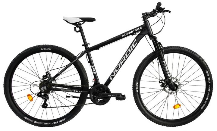 Bicicleta Mountain Bike Nordic X 2.0 R29 T18 Negro - Vista principal