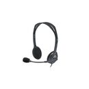 Auricular c|Microfono Logitech H111 Blk 1 Jack 981-000612 - Miniatura 1