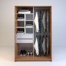 Vestidor 1,20m 2 Cajones Olmo F. Everest Tables - Miniatura 1