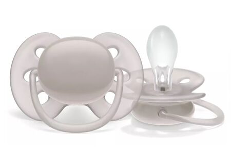 Chupetes Ultra Soft Plain X1 Philips Avent 6-18M Blanco - SCF092/51