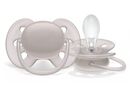 Chupetes Ultra Soft Plain X1 Philips Avent 6-18M Blanco - SCF092/51 - Miniatura 1