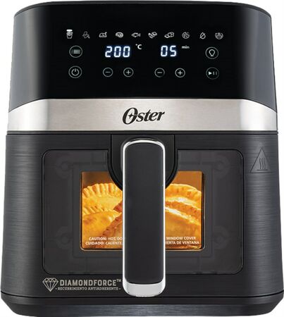 Freidora De Aire Oster Af40W 4 Litros Dig Con Ventana