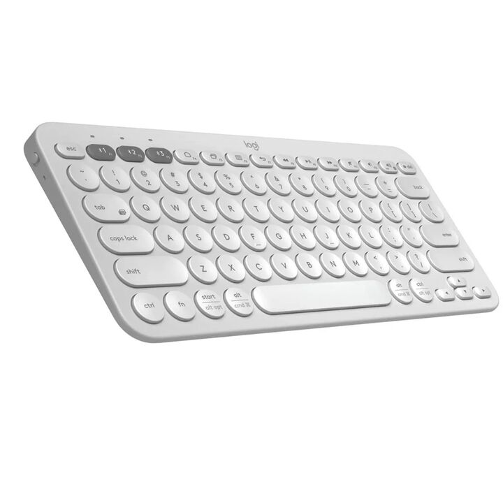 Teclado Logitech K380S Wireless Blanco 920-011784 - Vista principal
