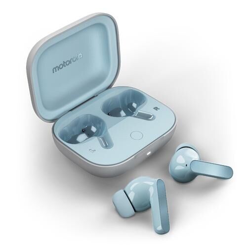 Auricular Motorola Buds TWS Ilusion Blue - Vista principal
