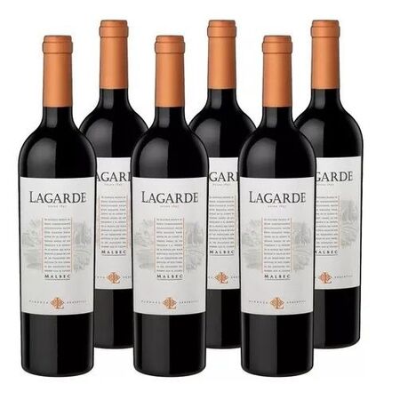Vino Lagarde Merlot X 6 Unidades G-AC040