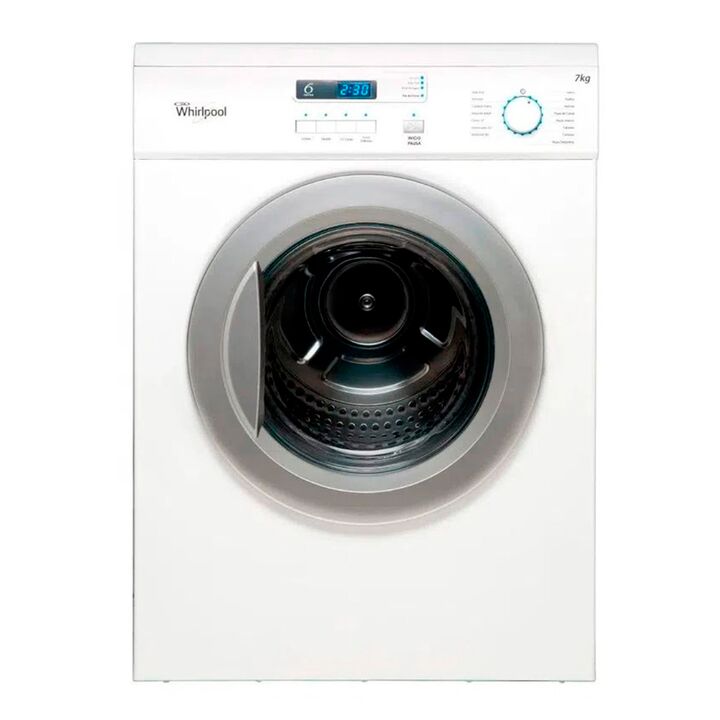 Secarropas Whirlpool Xpert Dry Wsr07sc 7kg 15 Ciclos Calor - Vista principal