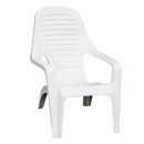 Sillon Plastico Beach Voss 2000 Blanca - Miniatura 1