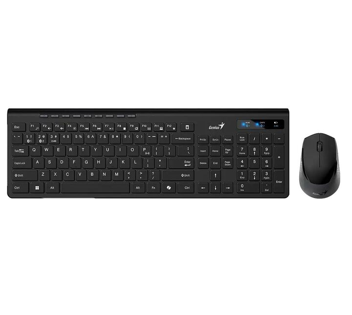 Teclado y Mouse Genius SlimStar 8230 AI SP Bluetooth 2.4GHz Black - Vista principal