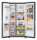 Heladera LG Inverter Sbs Gs77sxtc 768l Instaview Dispenser - Miniatura 4