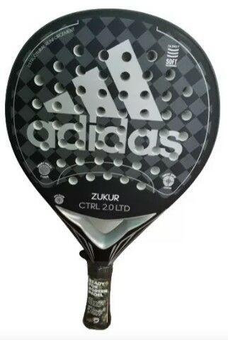 Paleta de pádel Adidas zukur ctrl 2.0 ltd silver - Vista principal