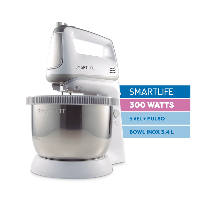 Batidora Smartlife SL HMR5035IXPN 5 Velocidades con Bowl - Vista principal