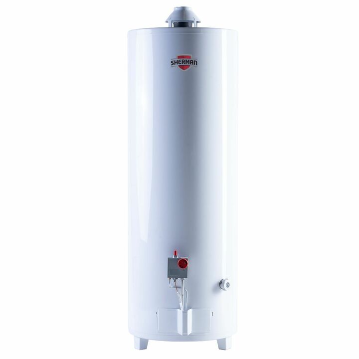 Termotanque Sherman 120 Litros a gas pie Fabrica Rheem - Vista principal