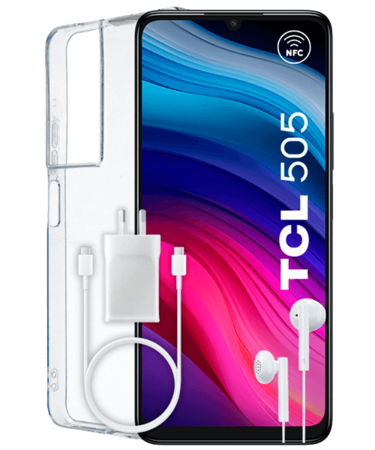 Celular TCL 505s 256GB 4GB RAM Space Gray