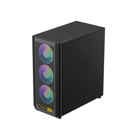 Gabinete Gamemax F46 BK 4xFan ARGB ATX