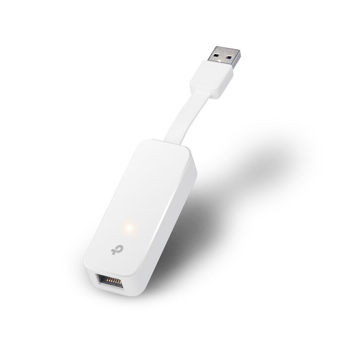 Adaptador USB 3.0 a Ethernet Gigabit RJ45 UE300 White - Vista principal