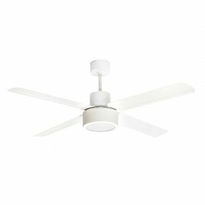 VENTILADOR DE TECHO PROTALIA 3418 CHAPA  BLANCO MICROTEXTURADO - 4605859