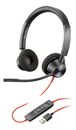 Auriculares USB-A Poly Blackwire 3320 con certificación de Microsoft Teams - Miniatura 1