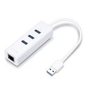 Placa Red Tp-Link UE330 Adap USB 3.0 a Tp-Link Gigabit RJ45 + Minihub - Miniatura 2