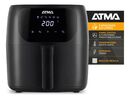 Freidora De Aire Digital Sin Aceite Atma Pro Fr60arbp  Color Negro - Miniatura 1