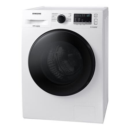 Lavarropas Samsung WW70AA46BW Inverter Ecobubble 7kg Blanco