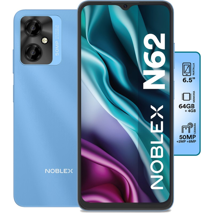 Noblex N62 Azul 64 Gb - Vista principal