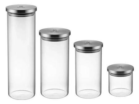 FRASCOS DE VIDRIO CON TAPA DE ACERO INOXIDABLE ELECTROLUX (930000060)