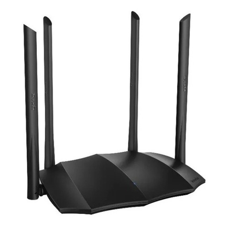 Router Repetidor Wifi Tenda Ac8 Rompemuros 4 Antenas Gigabit Color Negro
