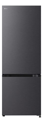 Heladera LG Smart Inverter 335l Vb33bpm Bottom Freezer Negro - Vista principal
