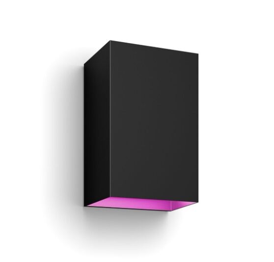 Aplique Mural Philips Hue para exteriores Resonate WACA wall lantern black 2x8 915005842901 - Vista principal