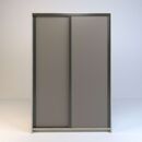 Placard Corredizo 1,20 2 Cajones Nevado Gris C. Tables - Miniatura 2