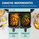 Freidora de Aire Oster KSTAF7MCDDF054 Airfryer Dual 7.6L - Miniatura 5
