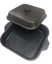 Olla Horno Cuadrada Antiadherente Dona Tina 2031 5lts - Miniatura 6