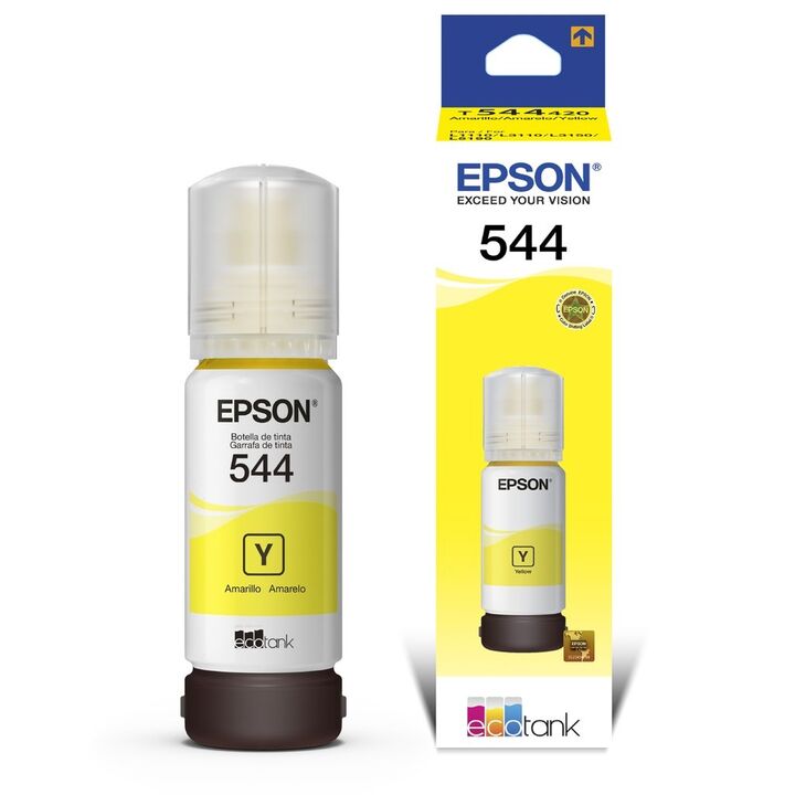 Cartucho Epson L3110  Amarillo T544420 - Vista principal