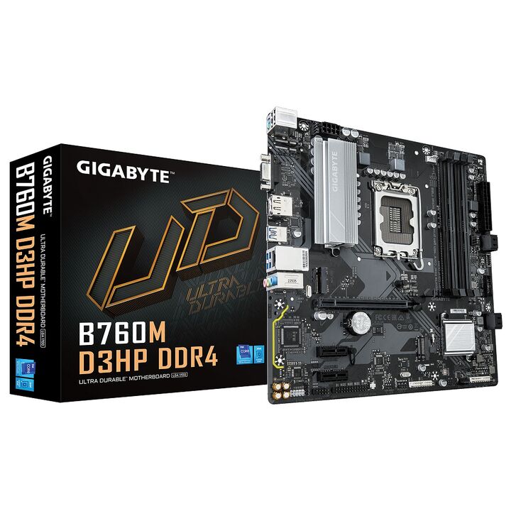 Mother Gigabyte B760M D3HP DDR4 1700 - Vista principal