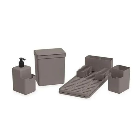 Kit Organizador De Cocina Coza Warm Gray 993111126