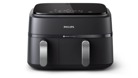 Freidora de Aire Philips PHNA35100 Canasta Doble 9 Litros 