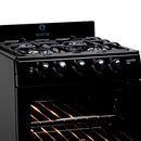 Cocina Escorial Master Style Multigas 4 Hornallas Negra - Miniatura 6