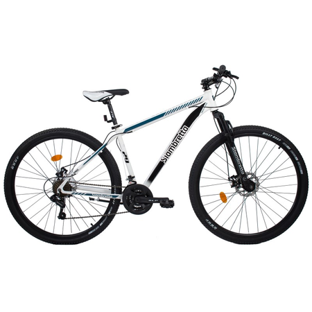 Bicicleta Siambretta R29 T20 Mountain Bike 5 Pro BlancoNegro