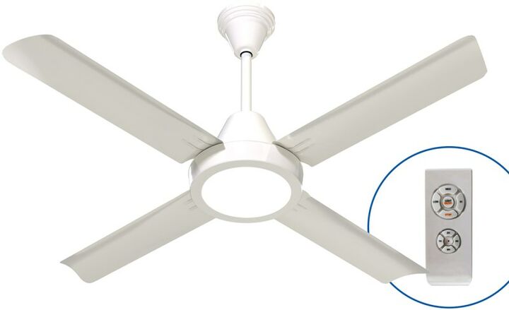 Ventilador De Techo Severbon Fusion Led Bl 030131 - Vista principal